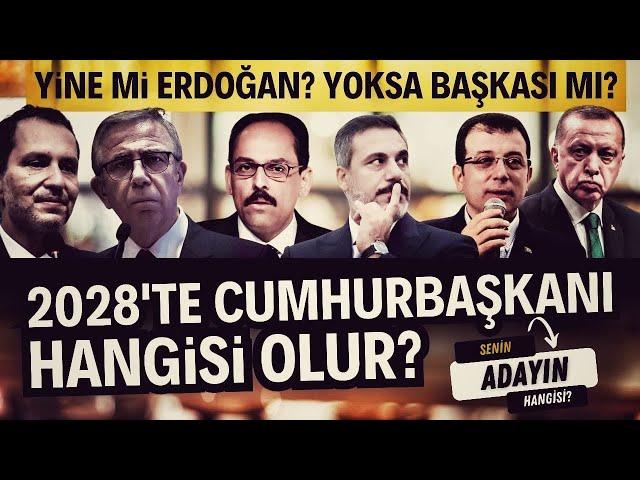 2028 SEÇİMLERİ KİM CUMHURBAŞKANI OLUR? Erdoğan mı başkası mı? Senin adayın hangisi?