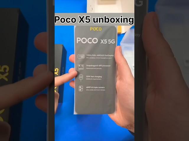 Poco X5 5g  || Poco X5 smartphone unboxing 