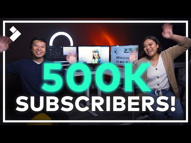 Filmora 500K Subscribers Celebration and Giveaway!