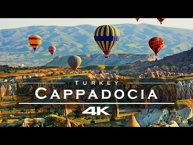 Cappadocia, Turkey  - by drone [4K]