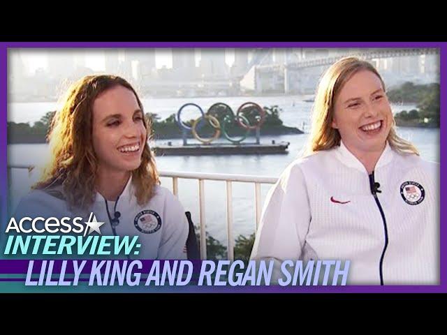 Lilly King & Regan Smith Gush Over Their Olympic Medals