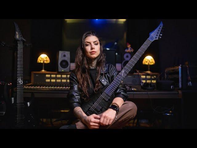 Taina Bergamaschi of Crypta Signature Guitar