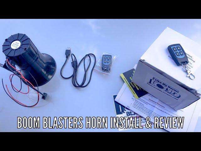 Boom Blasters Horn Install & Review