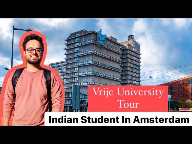 A day in my life at Vrije University || VU Amsterdam || Hindi || Indian Student || seewhatisee