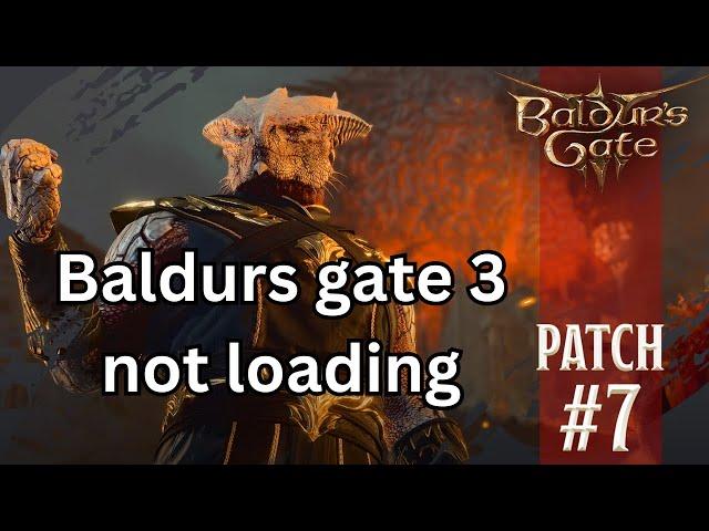 How to fix BG3 mod manager not working patch 7 | Baldurs Gate 3 mod manager