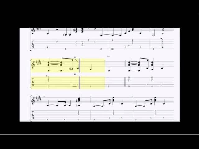 Malafemmena | R. Murolo | Custom Music Transcription | Custom Guitar Transcription