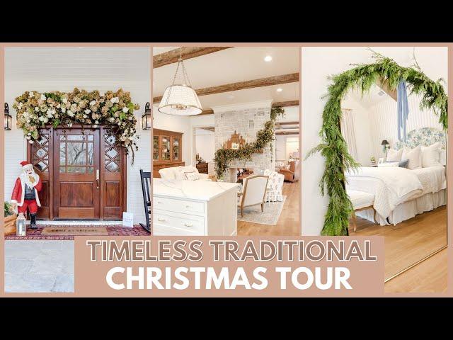 TIMELESS TRADITIONAL CHRISTMAS HOME TOUR | Rockwall Holiday Home Tour | FARMHOUSE LIVING