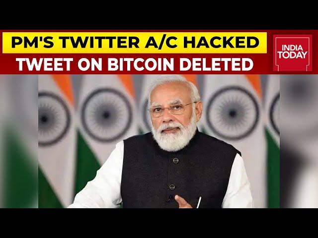 PM Modi's Twitter Account Hacked, Now Restored; Tweet On Bitcoin Deleted