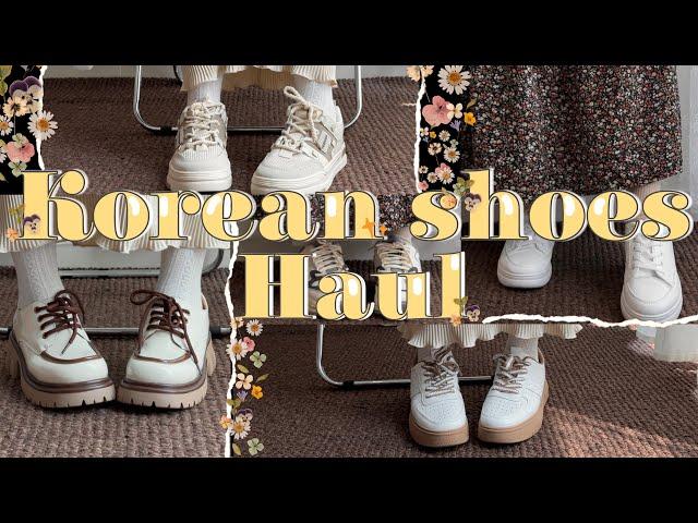 SHOPEE HAUL 5 KOREAN SHOES ALA PINTEREST!!! Kiyowooooo bgtttt!!!! Lida lubis