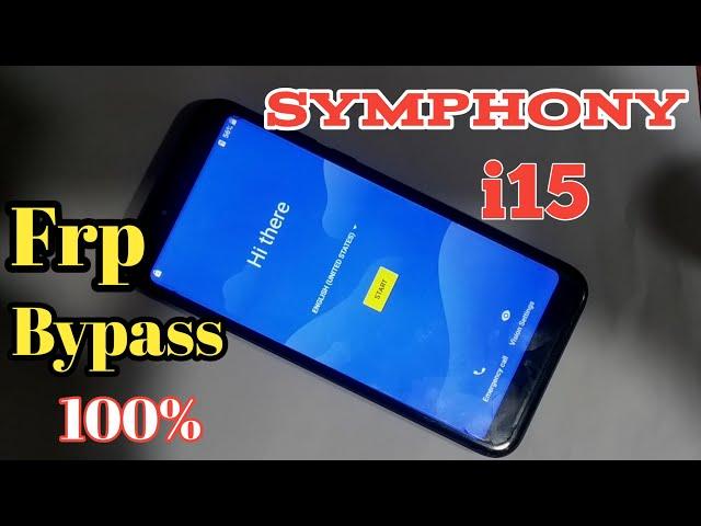 Symphony i15 frpbypass | Symphony i15 google account remove | i15 frpbypass Without PC