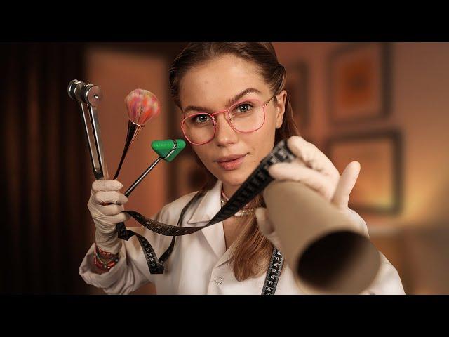 Fastest ASMR 7 (School Nurse Exam, Therapist, 360 Hearing Test, Makeup, Measure, Gynecologists)