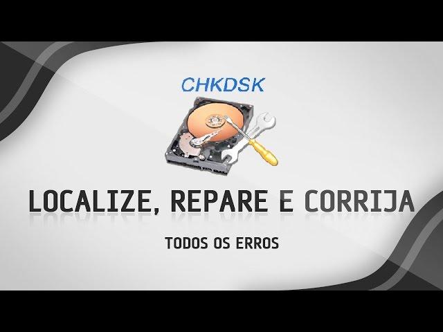 Como corrigir erros no HD - Sem Programas