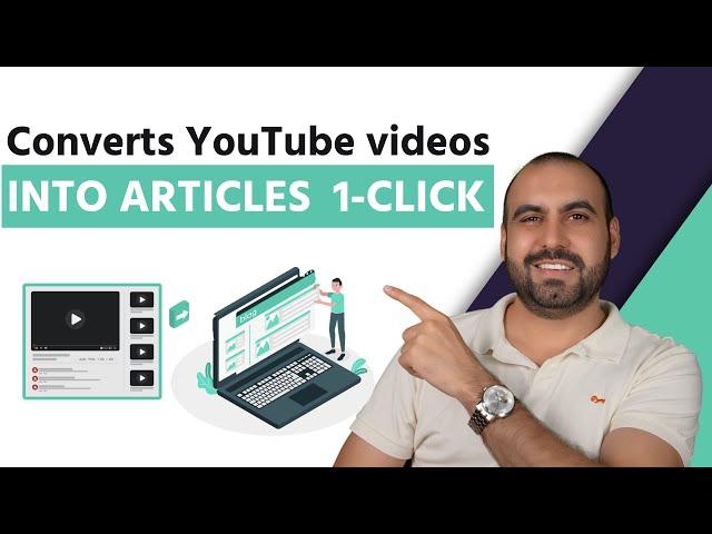 Turn YouTube Videos into Stunning Articles with YouPost One-Click Conversion!