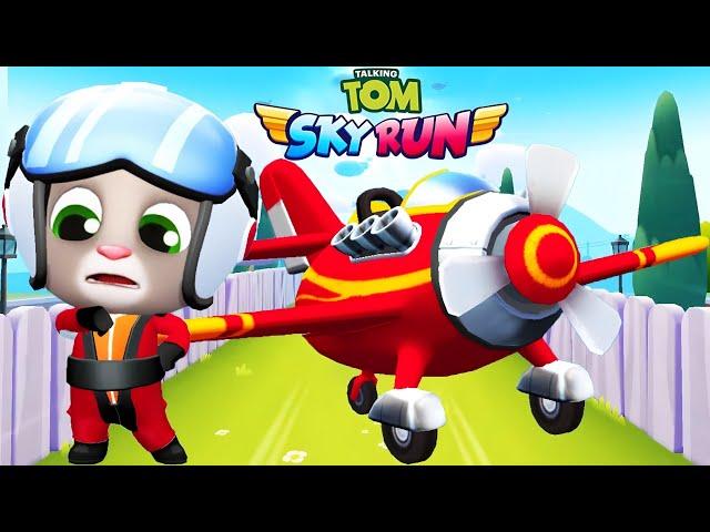 Talking Tom Sky Run 2024 Gameplay (Android/iOS)