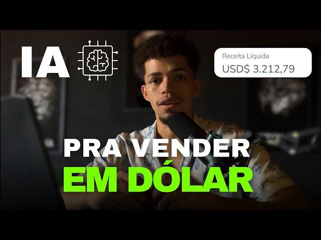 Como VENDER em DÓLAR com Inteligência Artificial - Hotmart