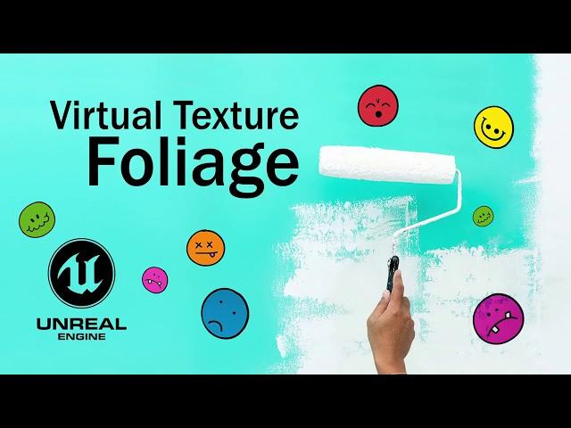 UE4 Tutorial - Virtual Texture Foliage with Zero Draw Call