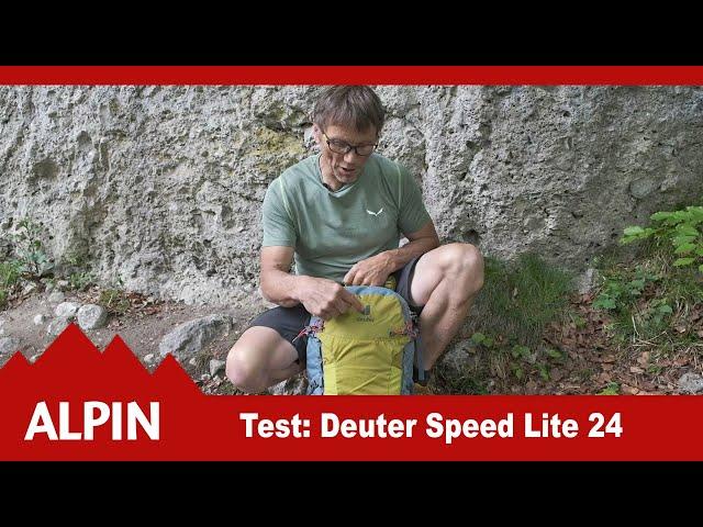 Test 2021: Deuter Speed Lite 24 - Rucksack | ALPIN - Das Bergmagazin