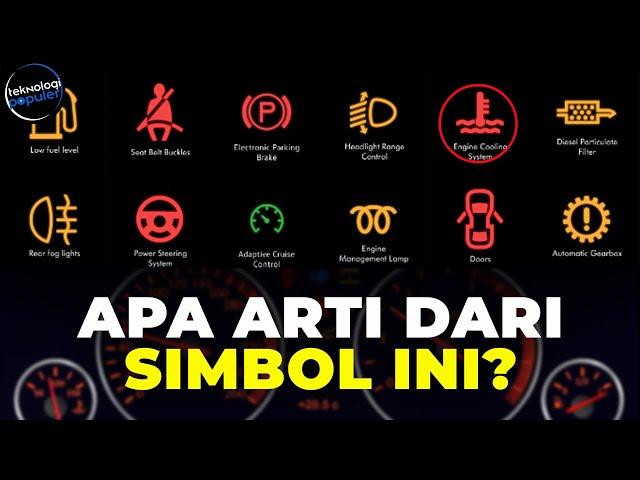 Jangan di Abaikan! 10 Tanda Lampu Indikator Pada Mobil yang Wajib Kamu Perhatikan