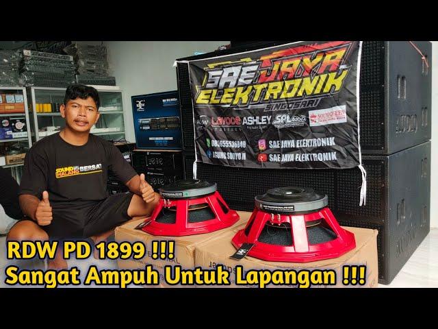 Speaker RDW Pd 1899 ! Wajib Di Beli Horegnya Sangat Ampuh !!