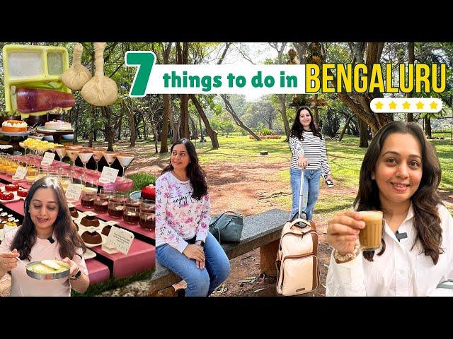 7 *best* Things To Do in BENGALURU | Famous Idli, Tourist Places, Five Star Buffet in Bangalore