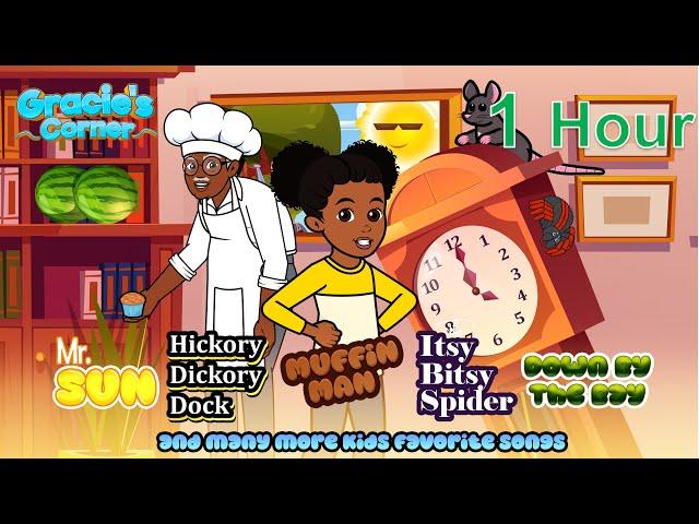 Miss Mary Mack + More Fun Kids Songs | Gracie’s Corner Compilation | Nursery Rhymes + Kids Songs