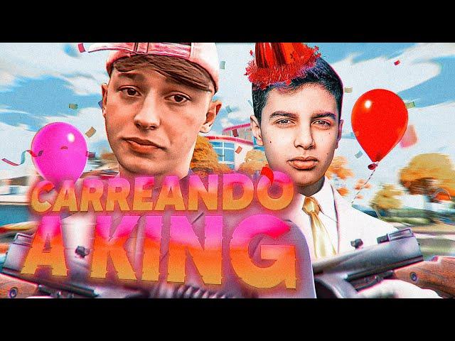 CARREANDO A KING EN MI CUMPLEAÑOS