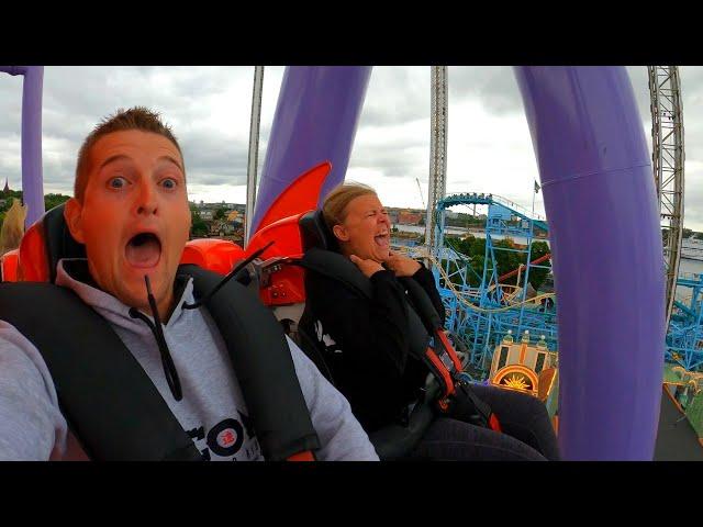 Riding Insane At Gröna Lund - Rider Cam POV