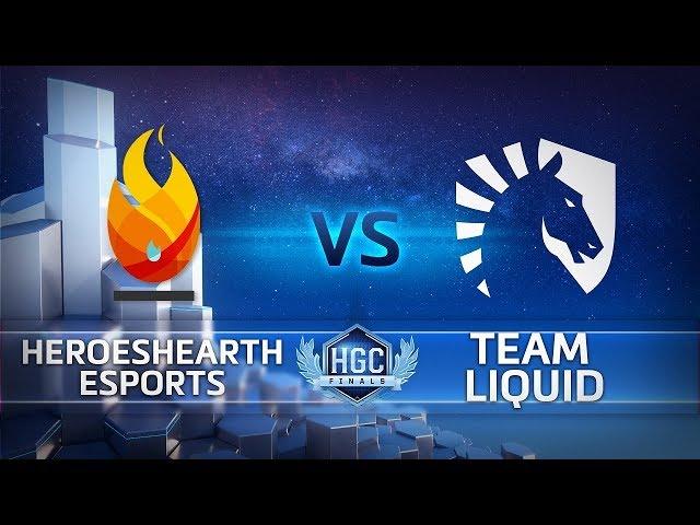 HGC Finals 2018 - Game 3 - HeroesHearth Esports vs. Team Liquid - Bracket Stage