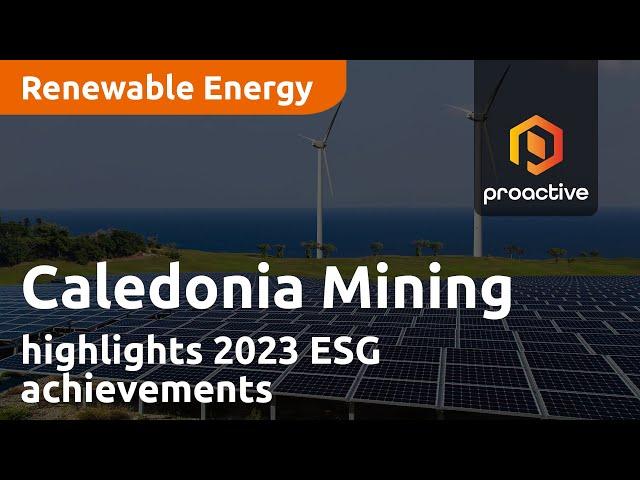 Caledonia Mining's Colleen Parkins highlights 2023 ESG achievements