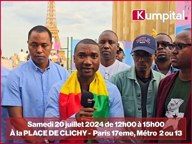 Appel à la mobilisation de l'antenne française  des forces vives de Guinée  pour un retour rapid