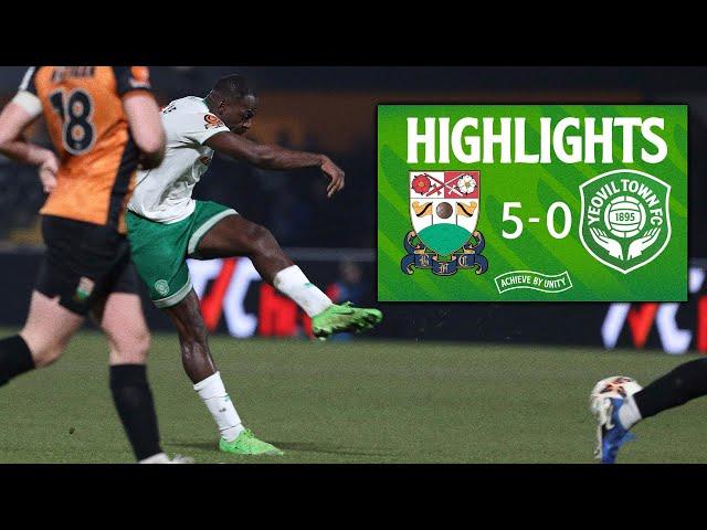 Highlights | Barnet 5-0 Yeovil Town