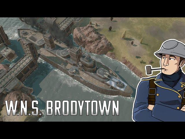 Foxhole Battleship Gameplay W.N.S. Brodytown