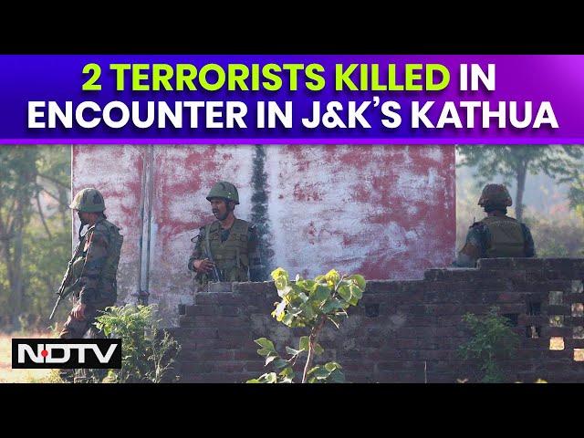 Kathua Terror Attack  | 2 Terrorists Killed In Encounter In Jammu And Kashmir's Kathua