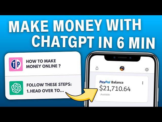 ChatGPT: How I made $21,710 in 7 Days! (Make Money Online With Chat GPT) | 2023