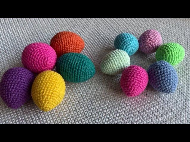 How to Crochet an Easter Egg #1 | Master Class | Amigurumi Ring