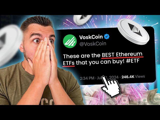 Best Ethereum ETFs to Buy! Better than the Bitcoin ETFs?!