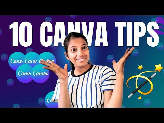 Canva Tips & Tricks to Make BETTER Graphics FASTER