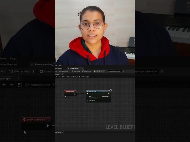 Adding Widget to viewport in UE5  #ue5  #unrealengine #unrealenginetutorial