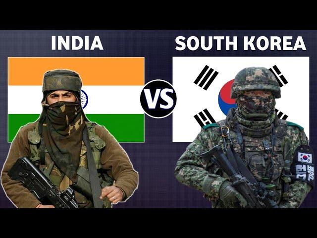 India vs South Korea Military Power Comparison 2024 | South Korea vs India Military Power 2024