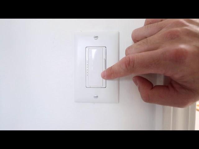 Lutron Maestro Dimmer Programing