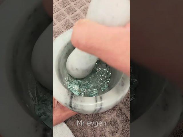 Satisfying Crushing of Mirror | ASMR | Mr evgen #shorts