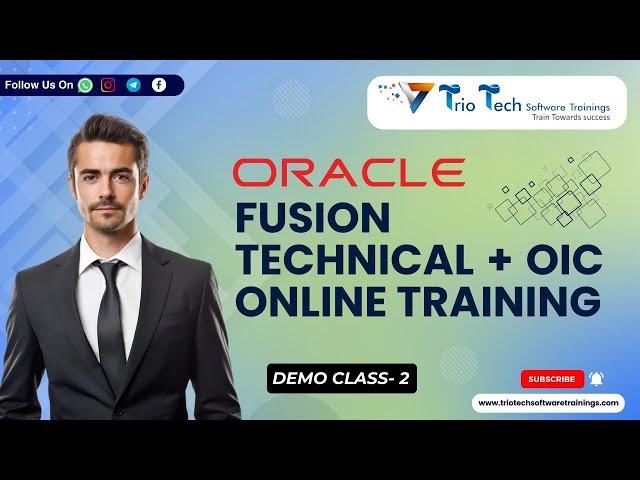 Oracle Fusion Technical + OIC Training | Oracle Integration Cloud Certification Demo - 2