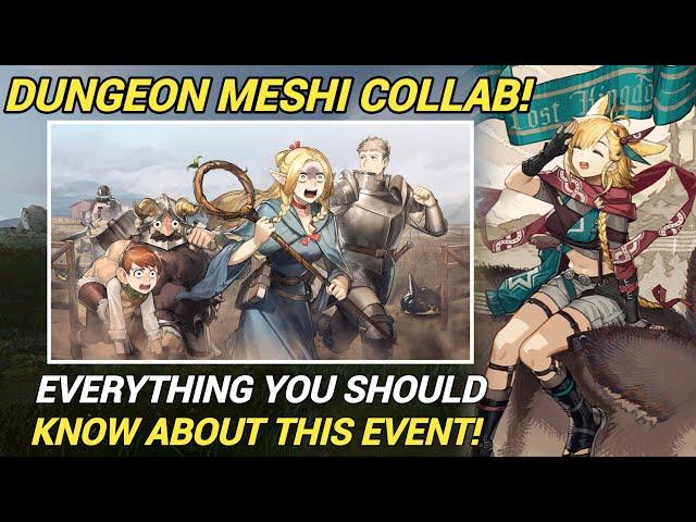 Everything About Dungeon Meshi x Arknights Collab!