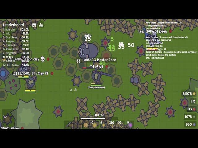 Revival Mod V4 Destruction - Revival Mod V4 VS. Server (MooMoo.io Best Hacks)