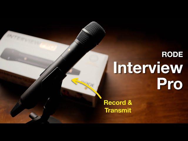 Great-Sounding Interview Mic with INTERNAL RECORDING – Rode Interview Pro