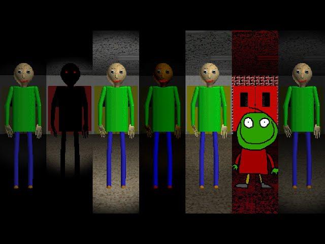 Everyone is Baldi's 7 Dark Mode Mods - All Perfect!