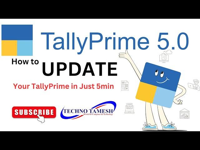 Tally Prime 5.0 | Update | #tally #tallyprime @technotamesh