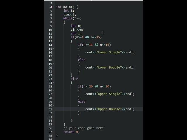 Bus Seating Number Codechef Solution Starter 91 || Codechef Solution #codechef #programming #c++