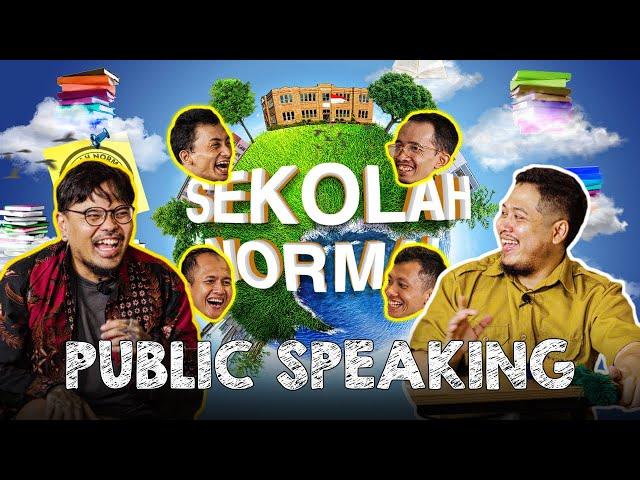 Guru Public Speaking (Coki Pardede) Ikut Stress Ngajar Disini! - Sekolah Normal