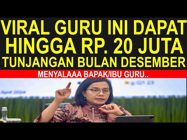 Breaking news viral guru sertifikasi dan non sertifikasi full senyum gaji dan tunjangan 20 Jutaan